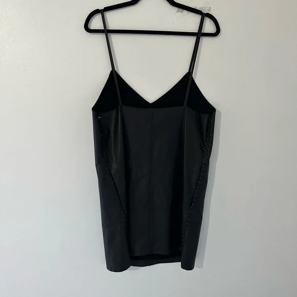 Free People Mini Leather Dress - Picture 6 of 7